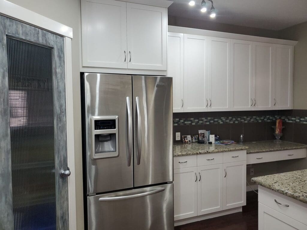 Kitchen Painted White after 3