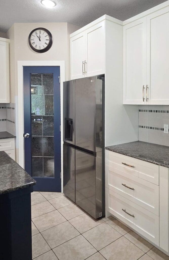 blue and white kitchen 6